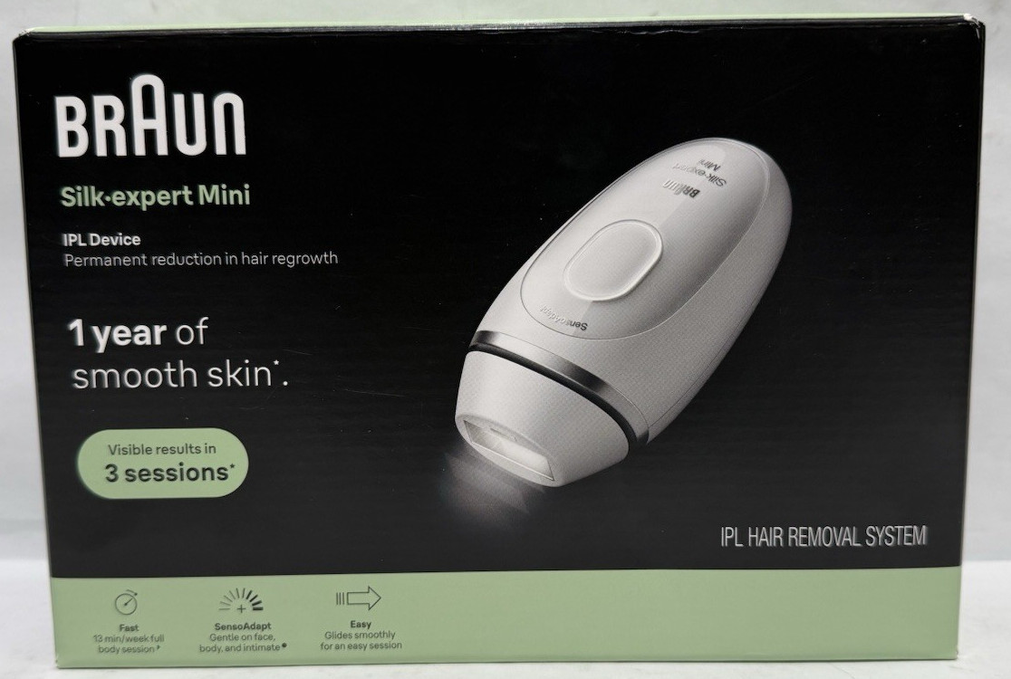 Braun Silk-Expert Mini IPL Device for at Home Laser Hair Removal