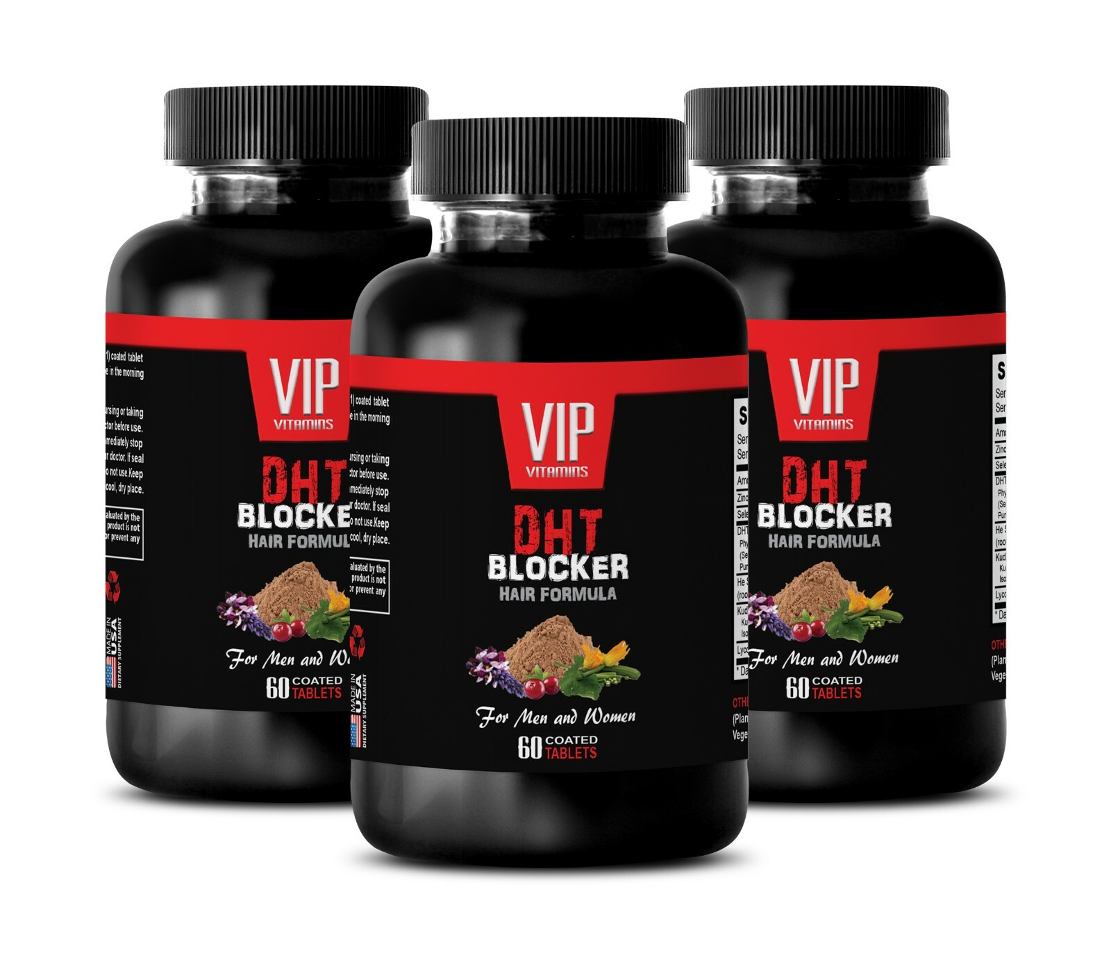 hair growth vitamins – DHT BLOCKER HAIR FORMULA – saw palmetto for hair loss 3B