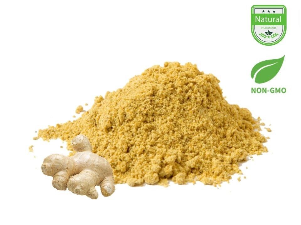 Organic Fresh Ginger Root Extract Boost Vitality Healthy Digestion 100g Powder