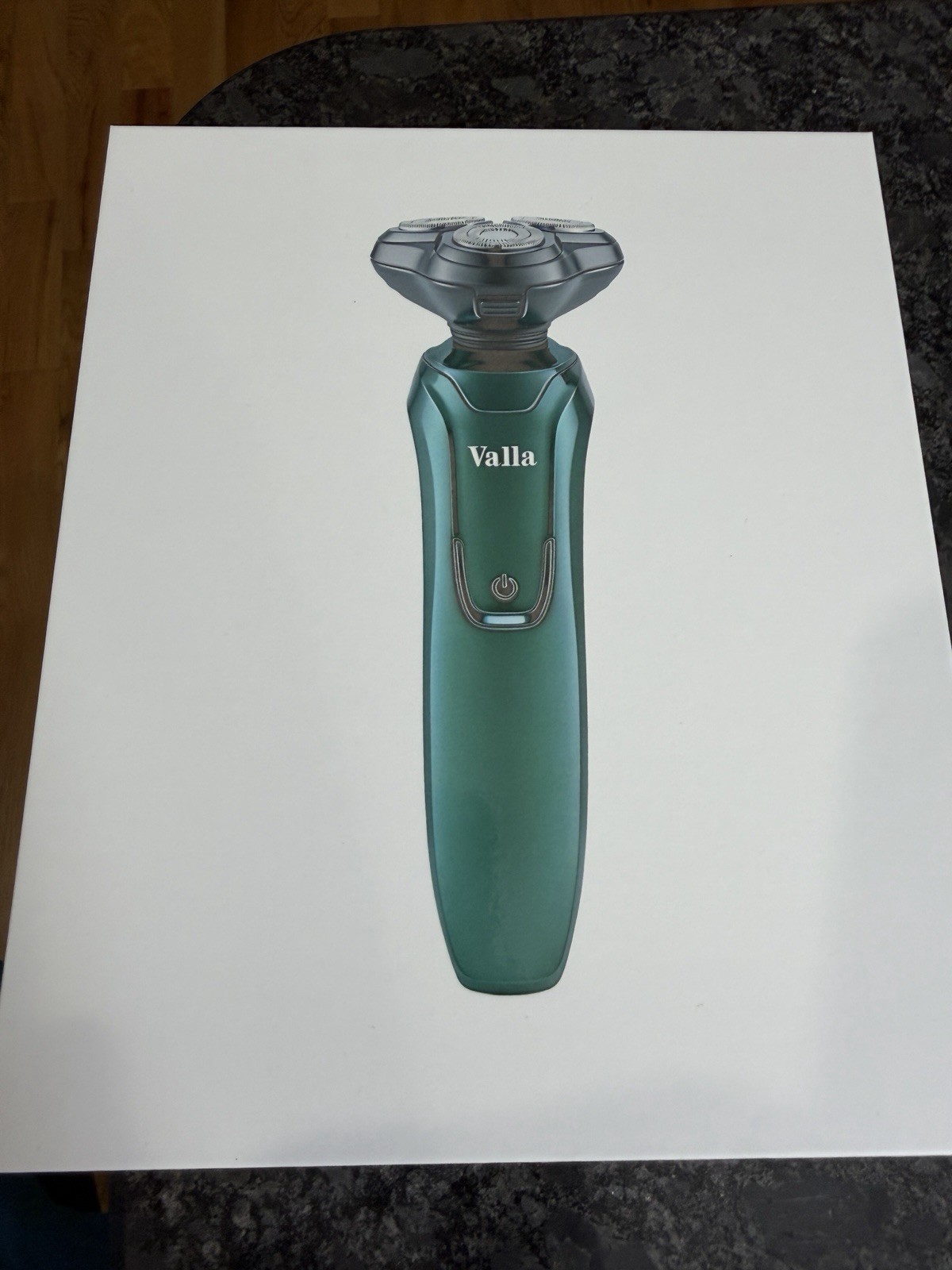 Valla V688 Multi-Function Shaver 3-Head Rotary USB Rechargeable Washable Green