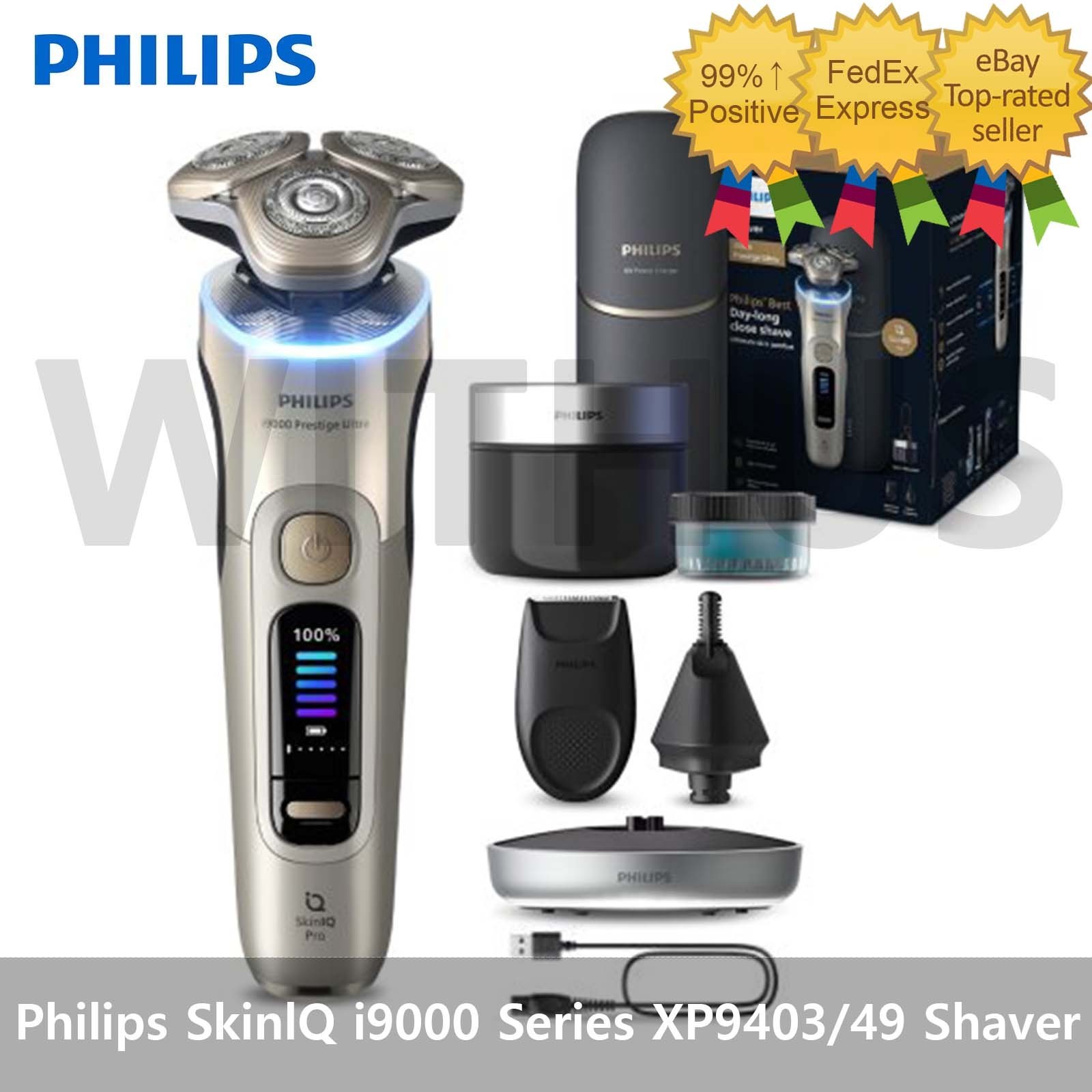 Philips SkinlQ i9000 Series Prestige Ultra XP9403/49 Cordless Shaver Wet & Dry