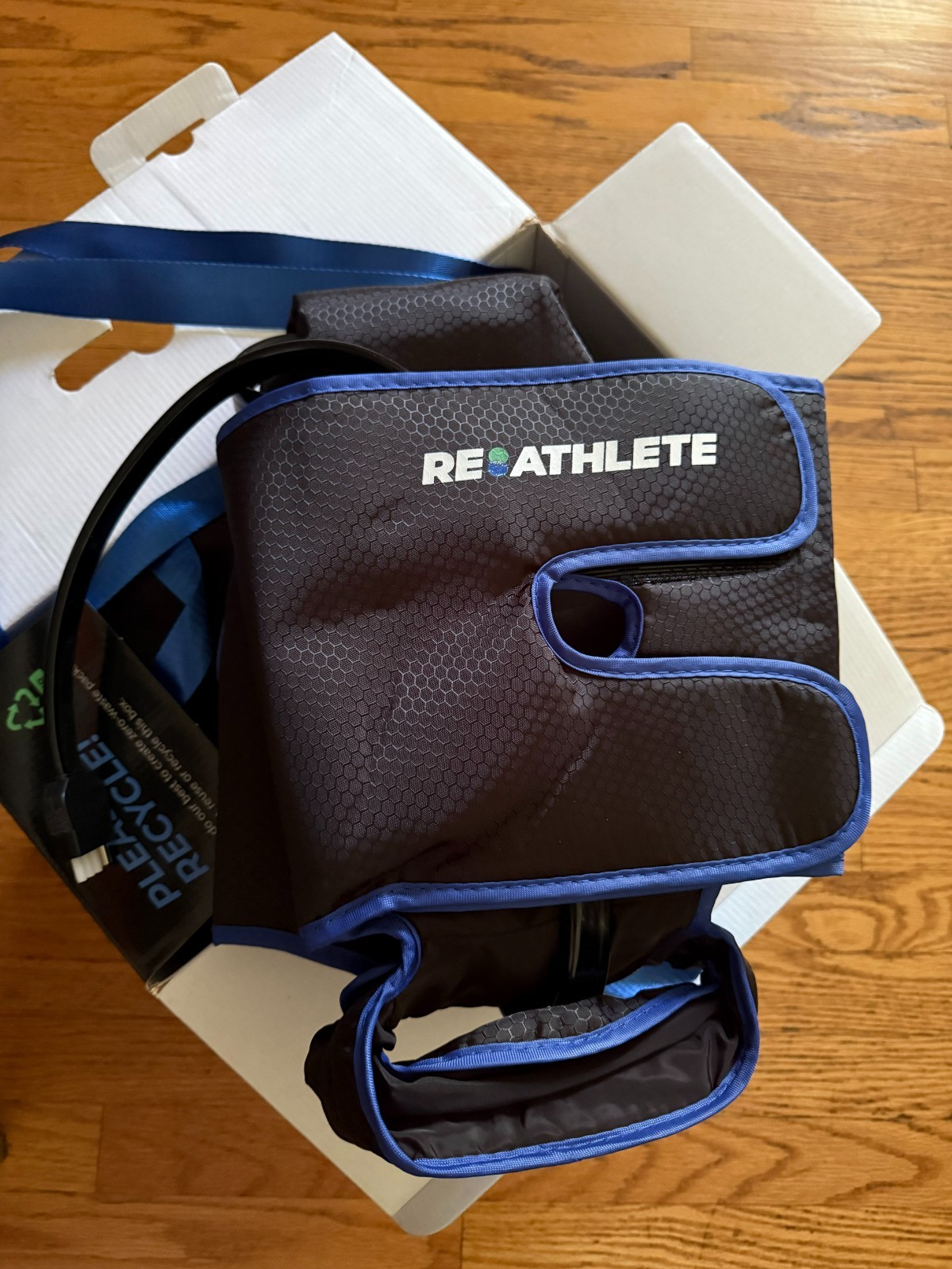 Reathlete Air C Portable Air Compression Leg Massager +Heat Recovery