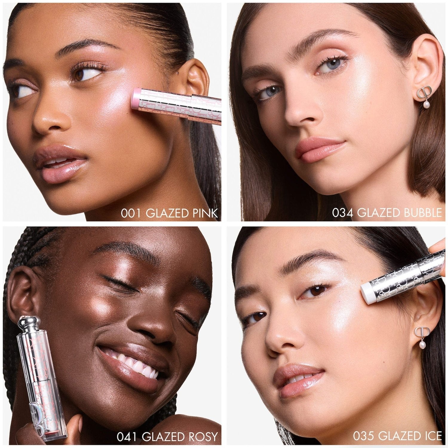 DIOR Backstage Glassy Glow Stick Multi-Use Stick Highlighter Balm, 6 colors