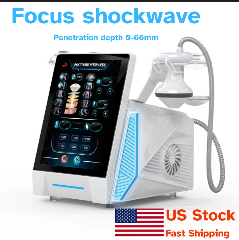 Focused FSWT Focus Shockwave therapy Relax Massage ESWT Shockwave Therapy Device