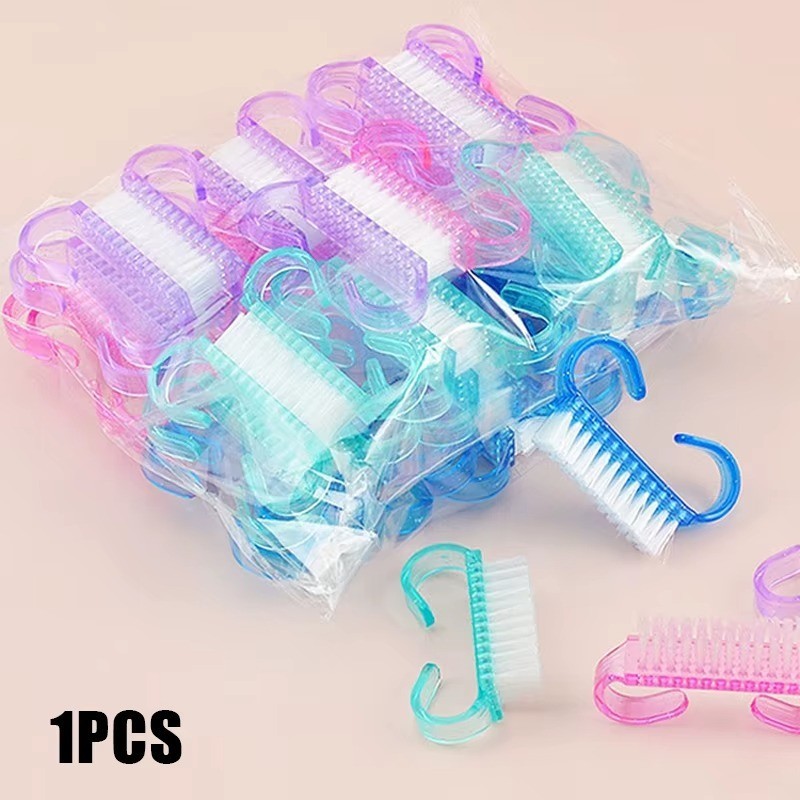 10 Pack Nail Brush Hand Finger Scrubbing Cleaning Brushes Manicure Dust Remover