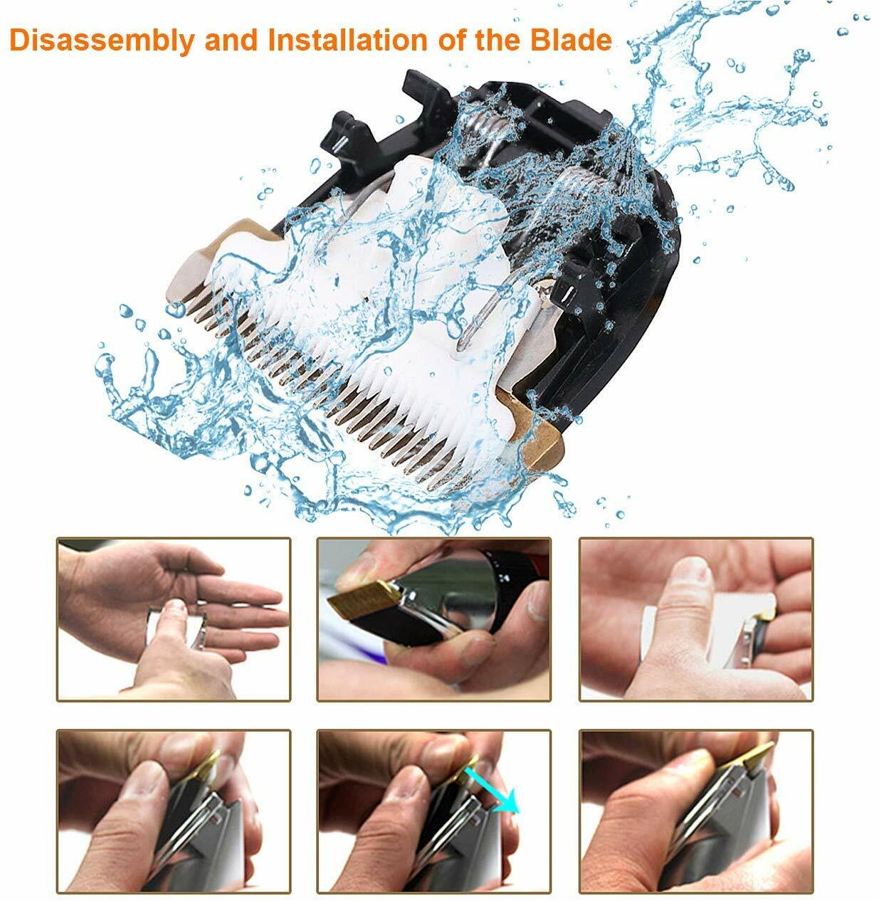 Professional Hair Clippers for Men Cordless Barber Clippers and Trimmer Set