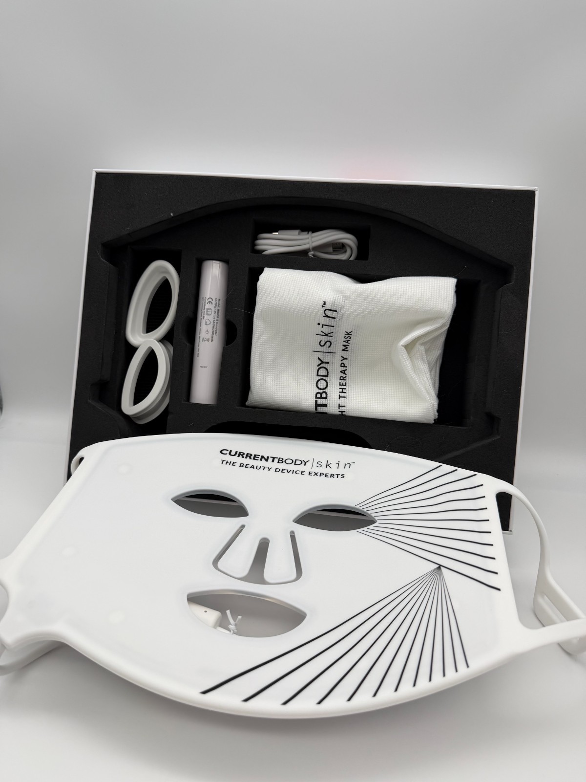 Current Body Skin LED Light Therapy Face Mask – Brand New Open Box – Model MKR