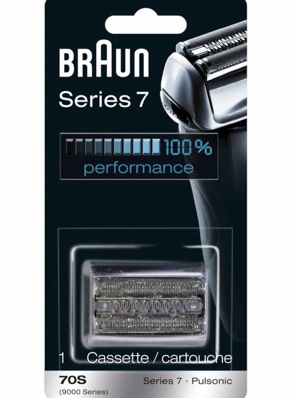 Braun Series 7 70S Replacement Shaver Head Cassette Foil & Cutter Open Box