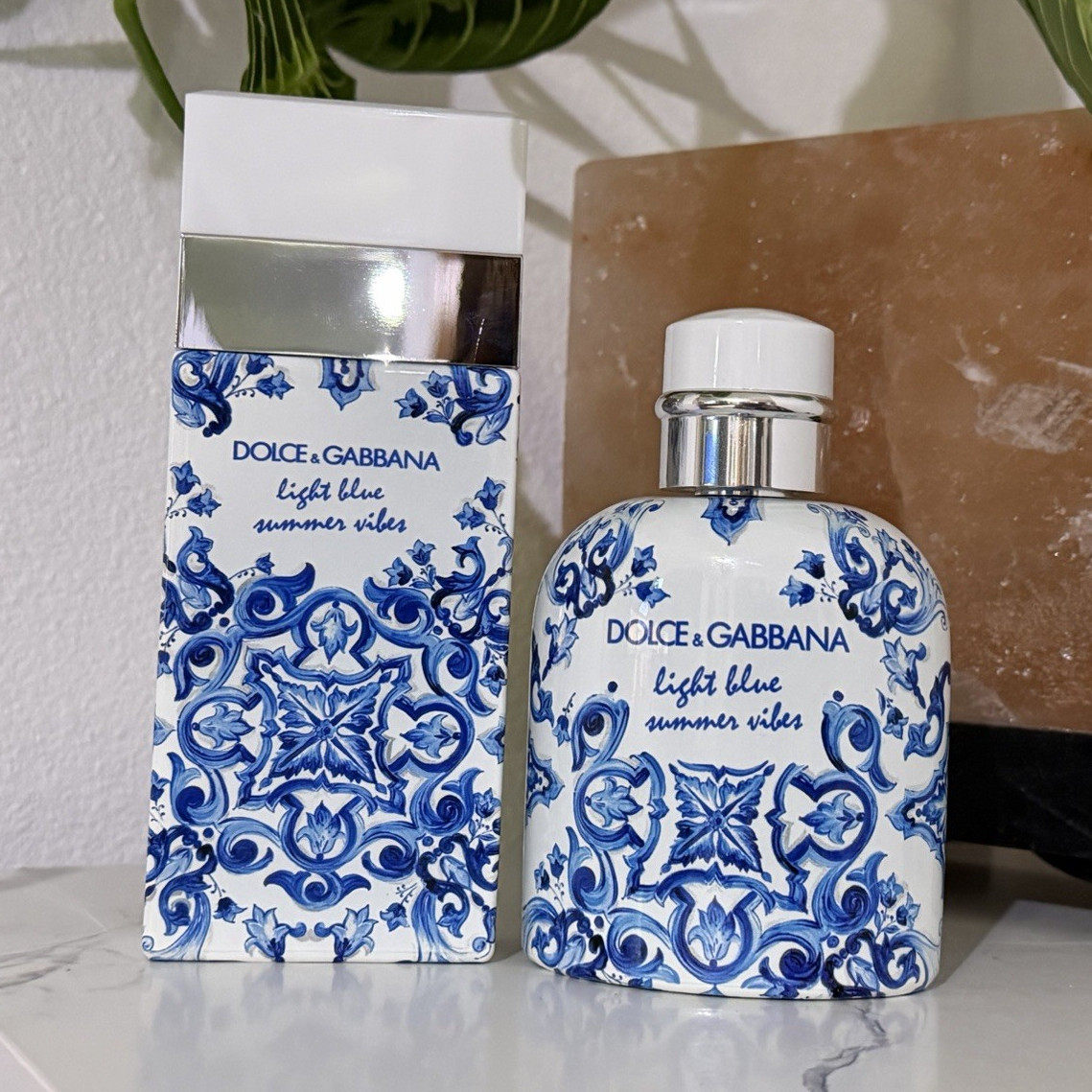 Dolce&Gabbana Light Blue Summer Vibes His & Hers Conbo 4.2oz & 3.3oz edt