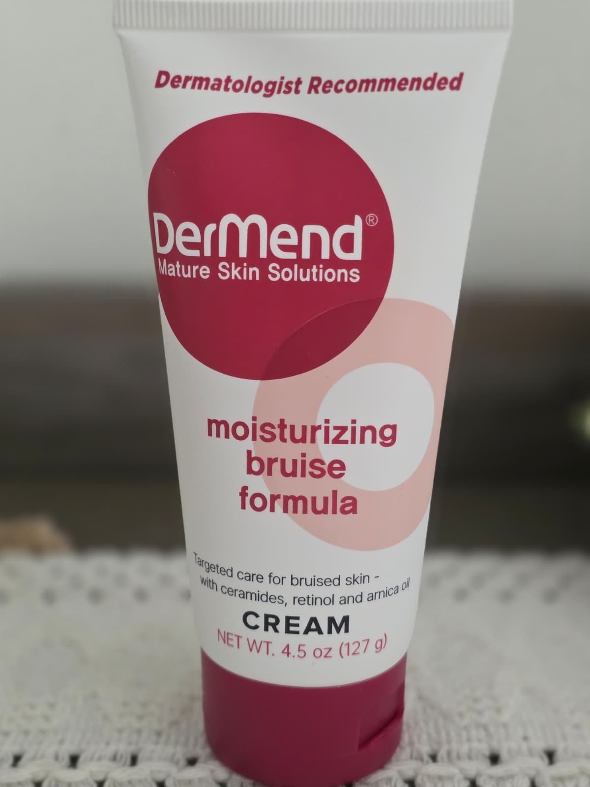 dermend moisturizing bruise formula cream 4.5 oz Exp 5/28