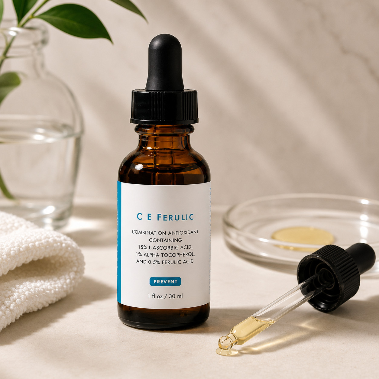 SkinCeuticals C E Ferulic With 15% L-ascorbic Acid Serum – 1 fl oz
