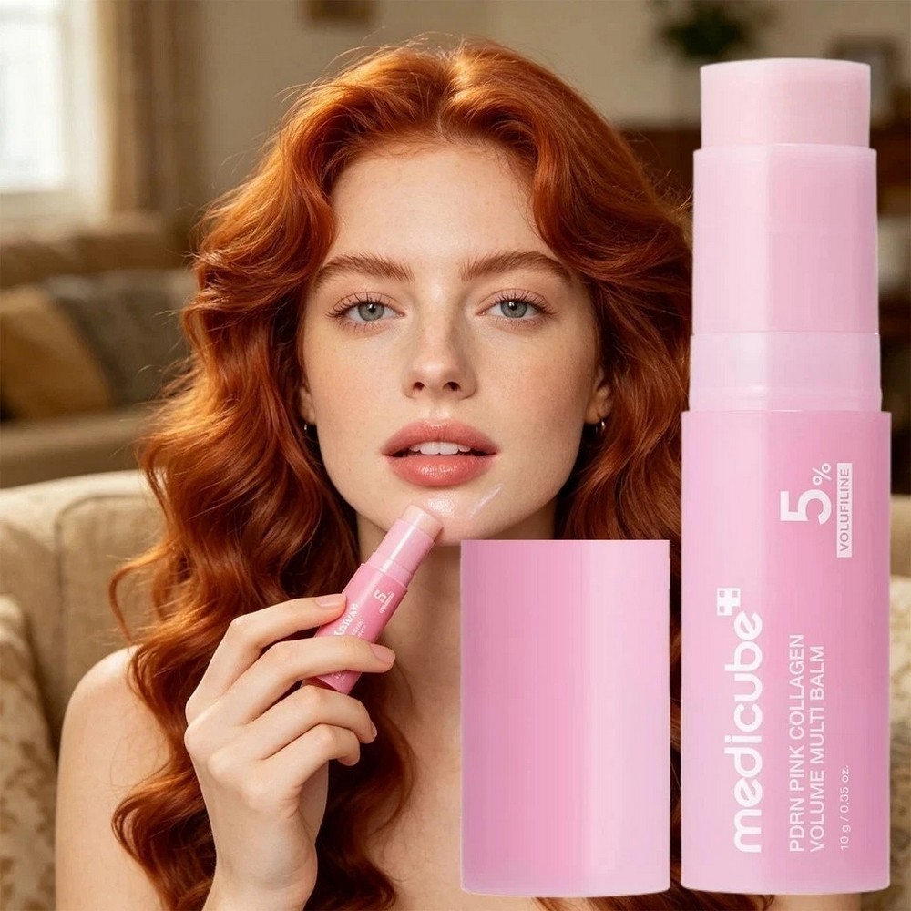 Medicube PDRN Pink Collagen Multi Balm Stick 10g Hydrating Moisturizing Balm