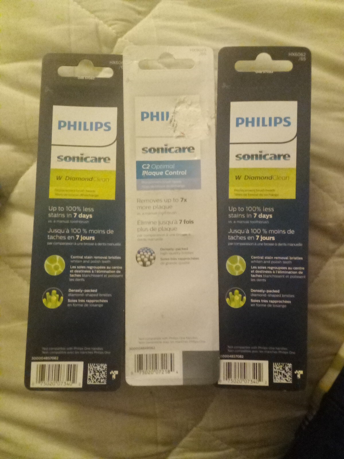 Philips Sonicare HX9023/65 Toothbrush Heads – White (3 Pack)