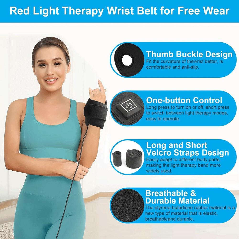 NEW For TheraWrap Carpal Tunnel Thera Wrap Wrist Wrap With Heat & Massage