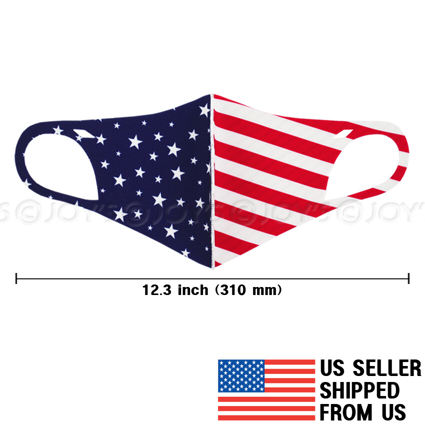 Washable Mask – Unisex Adult Reusable Breathable 3D Face Stretch Spandex Fabric