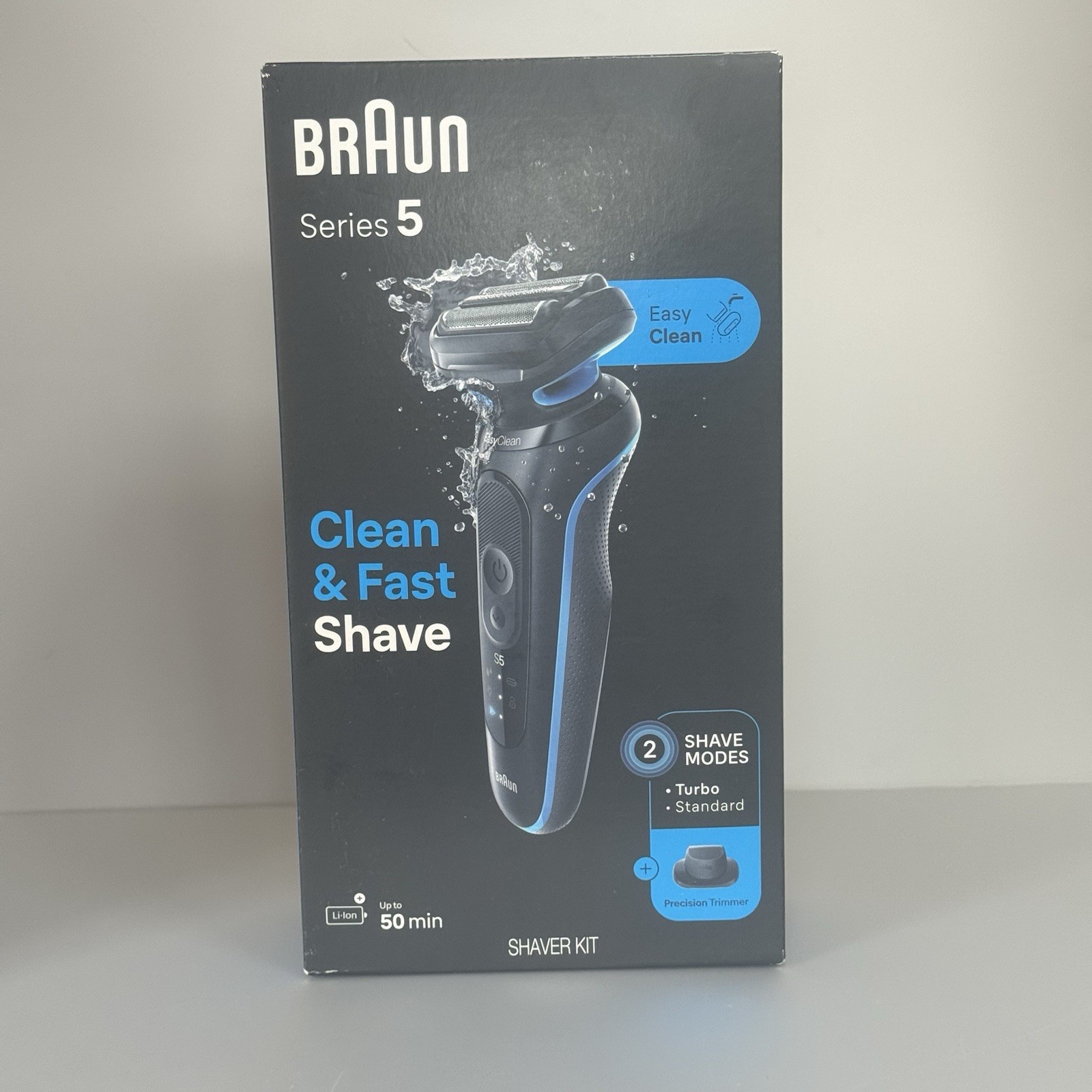 Braun Series 5 5118s Electric Shaver Wet/Dry NEW SEALED Precision Trimmer Kit