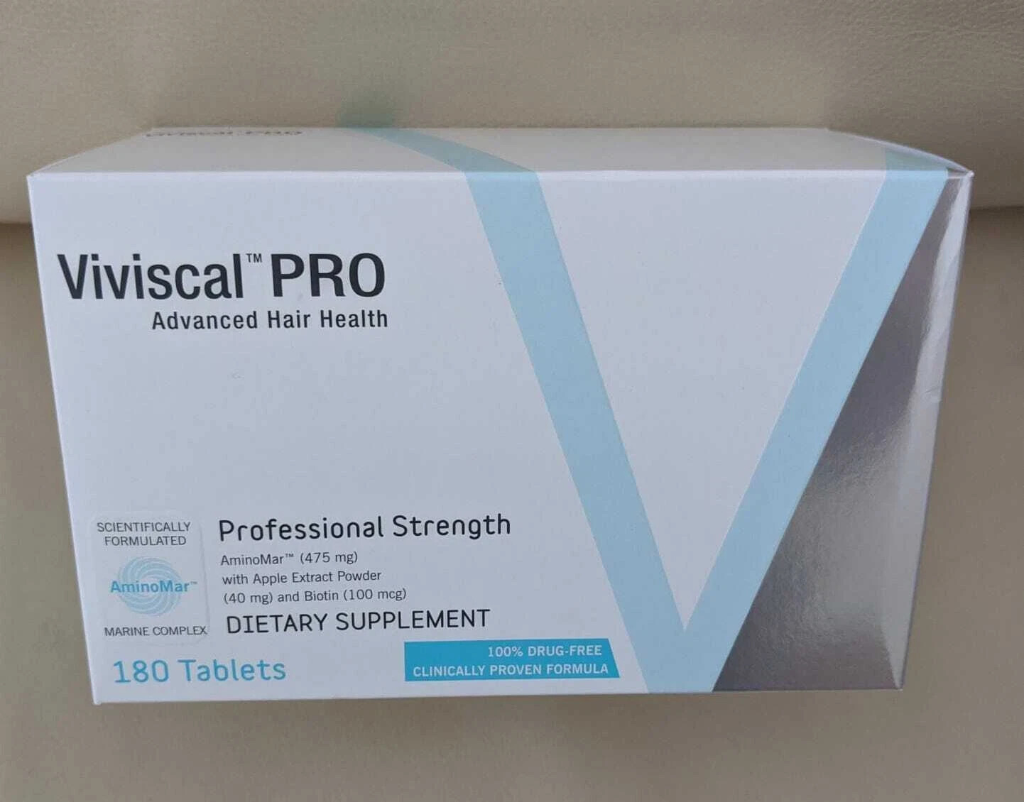 Viviscal Professional Hair Growth Vitamin 180 Count. Expiry 04/2027. Premium