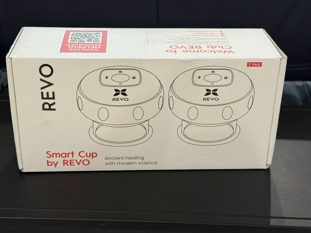 Revo 2 Pack The Original 4 in 1 Smart Cupping Therapy Massager Red Light Therapy