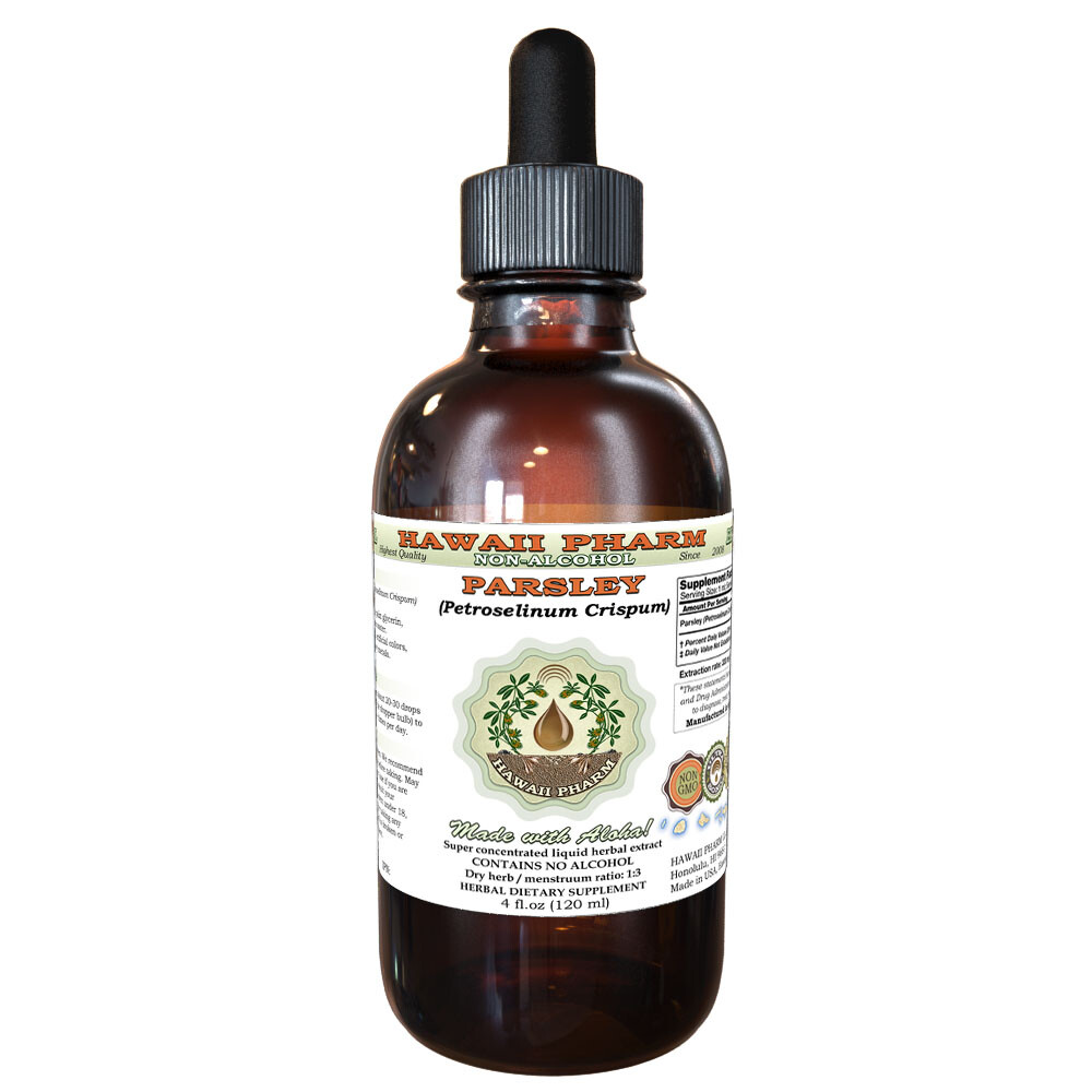 Parsley (Petroselinum Crispum) Organic Dried Root Liquid Extract