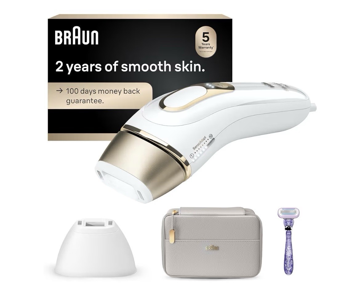 Braun Silk-Expert Pro 5 IPL Hair Removal – IPL5157 Permanent Laser Hair Reductio