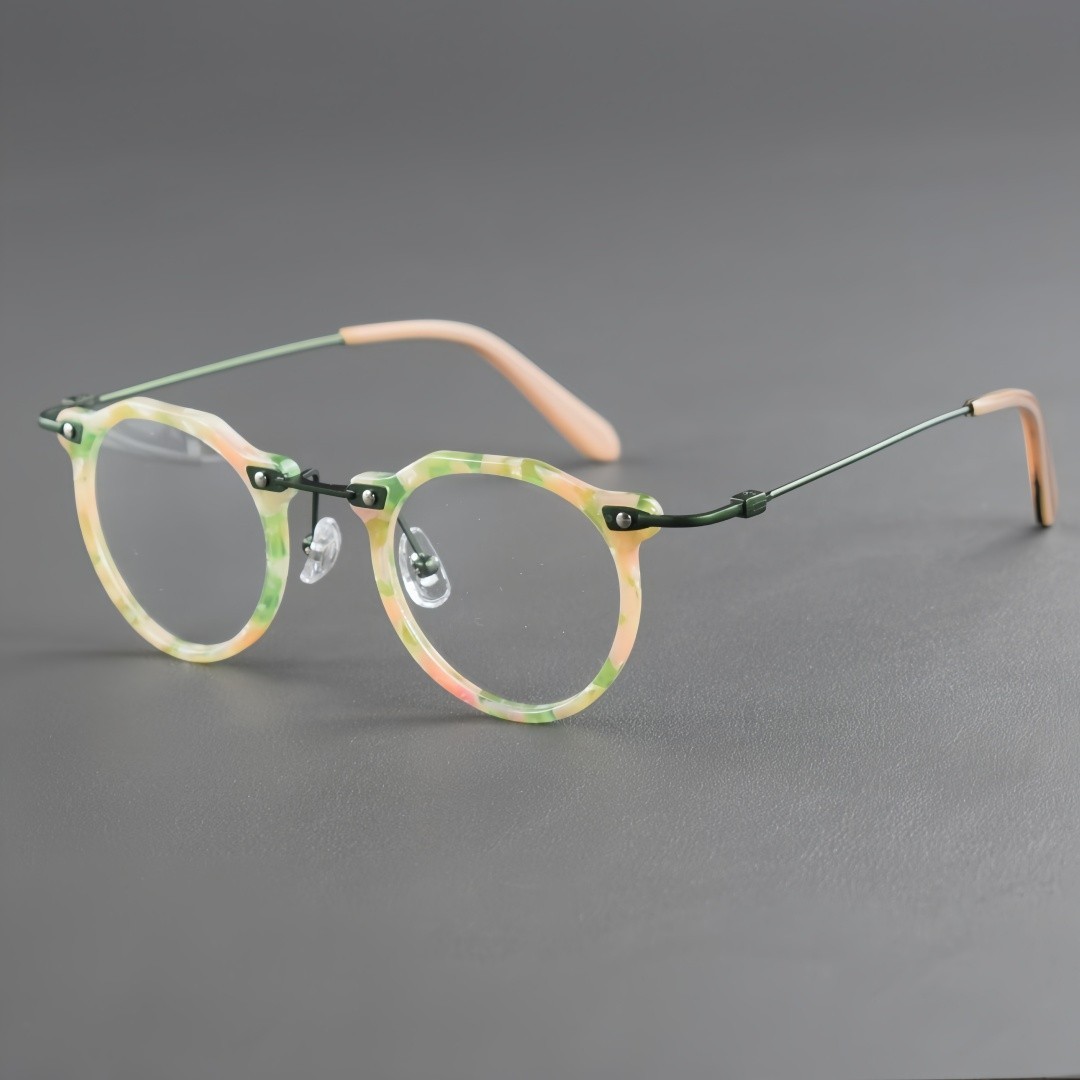 New Reading Glasses Men Women Unisex Readers Acetate Retro Round Eyeglass frames