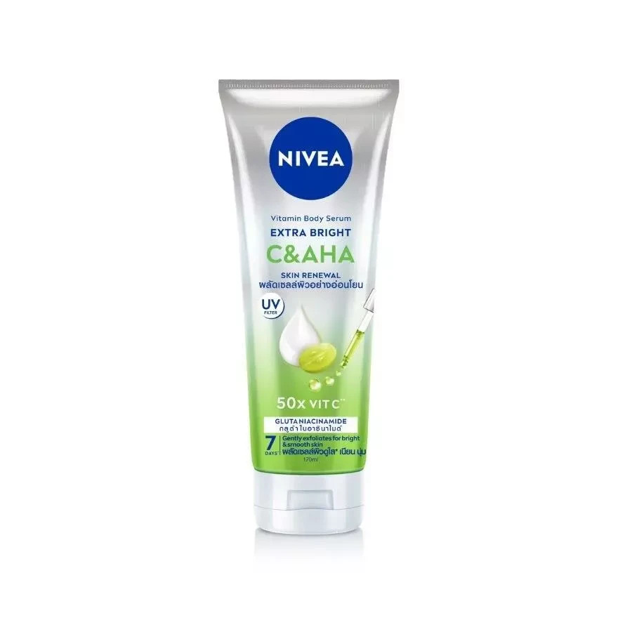 NIVEA Extra Bright C&AHA Vitamin Body Serum Moisturizing Body Lotion 170ml