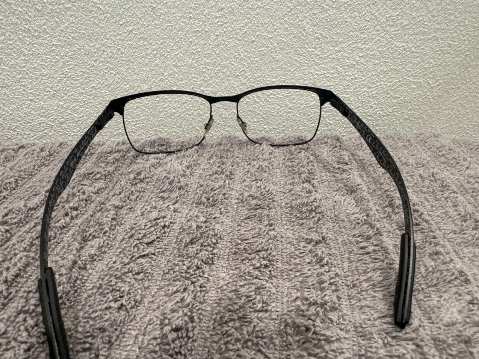 Ray Ban Eyeglasses, Frames Only, RB 8416, 2503, 55-17-145, Metal, Black & Case
