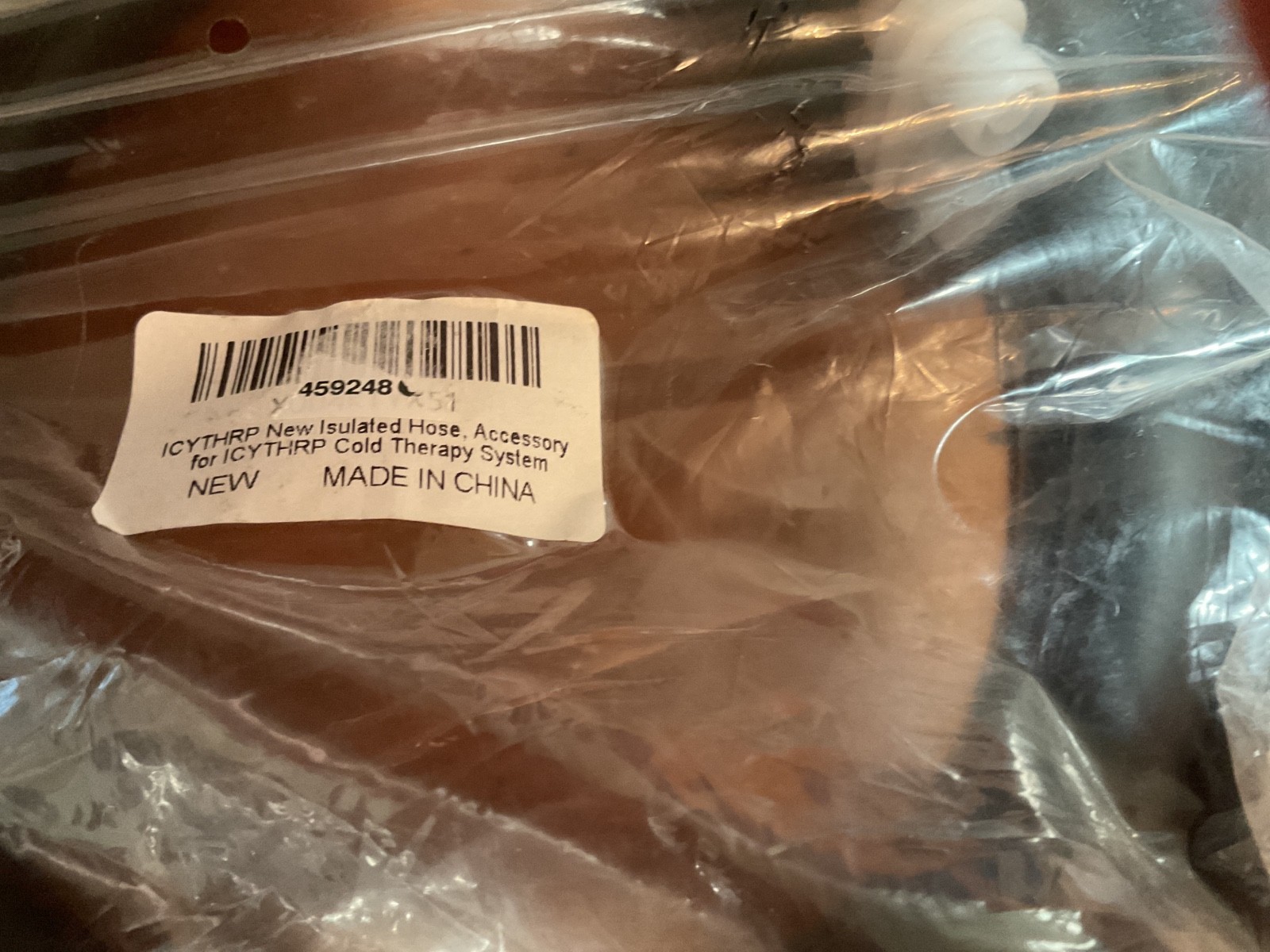 Insulated recovery replacement hose for ICYTHRP cold therapy mavhine