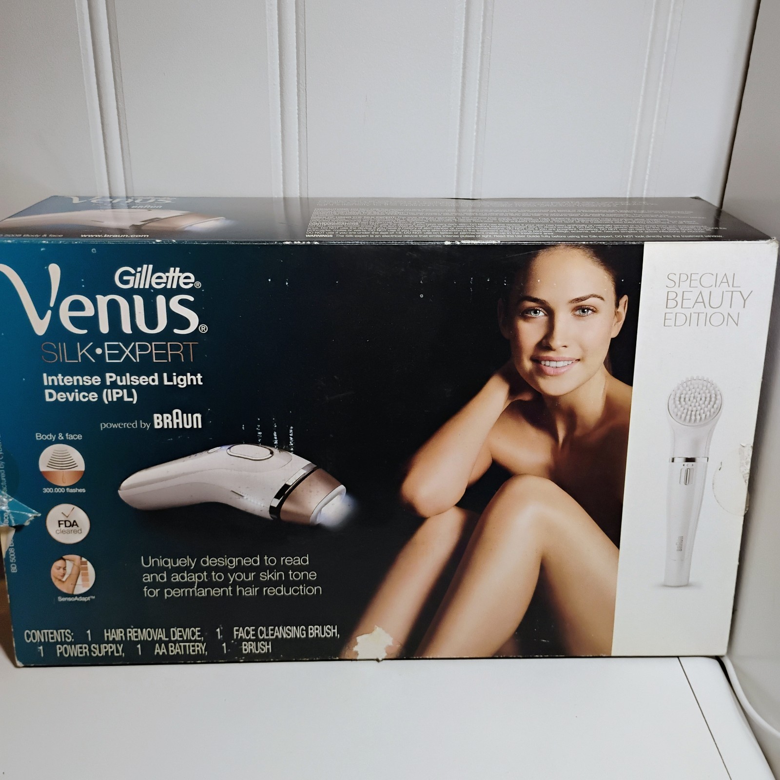 Braun Gillette Venus SILK EXPERT IPL Hair Removal Device special edition BD5001