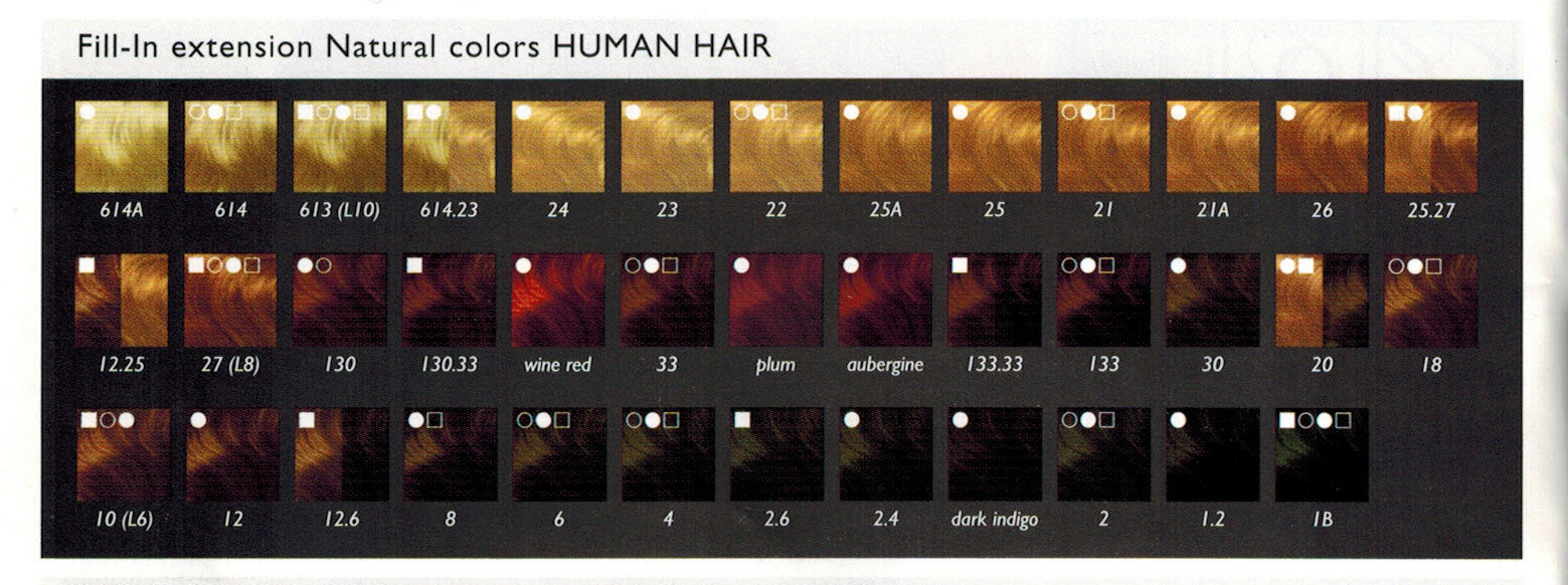 NEW Balmain 100% Human Hair Fill-In Extension Natural Straight 30cm 12″