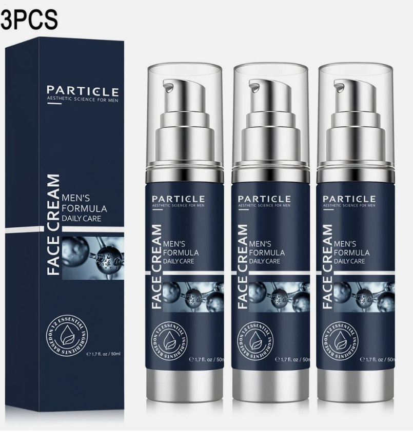 3X Particle Face Cream Men 6 in 1 Anti-Aging Cream Combats Eye Bags Dark Spots-