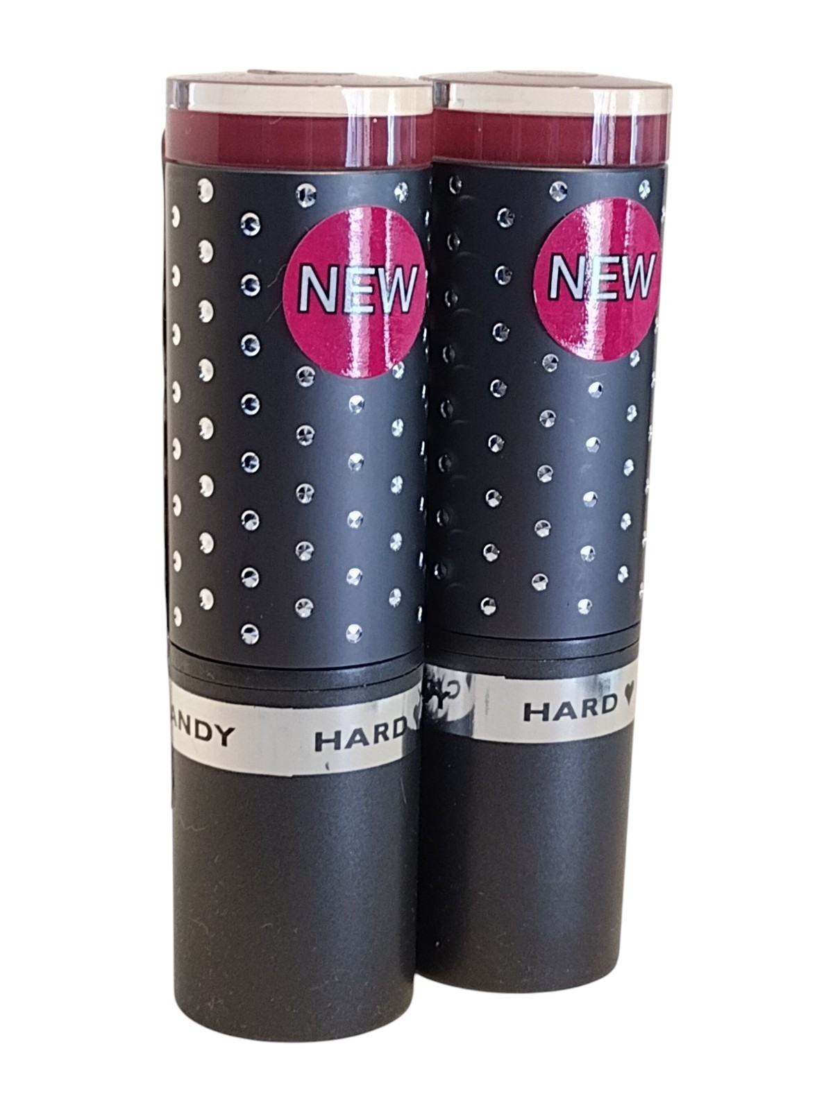 2 PACK Hard Candy FIERCE EFFECTS Matte Lipstick 1262 CRAVE Purple 0.11 oz each