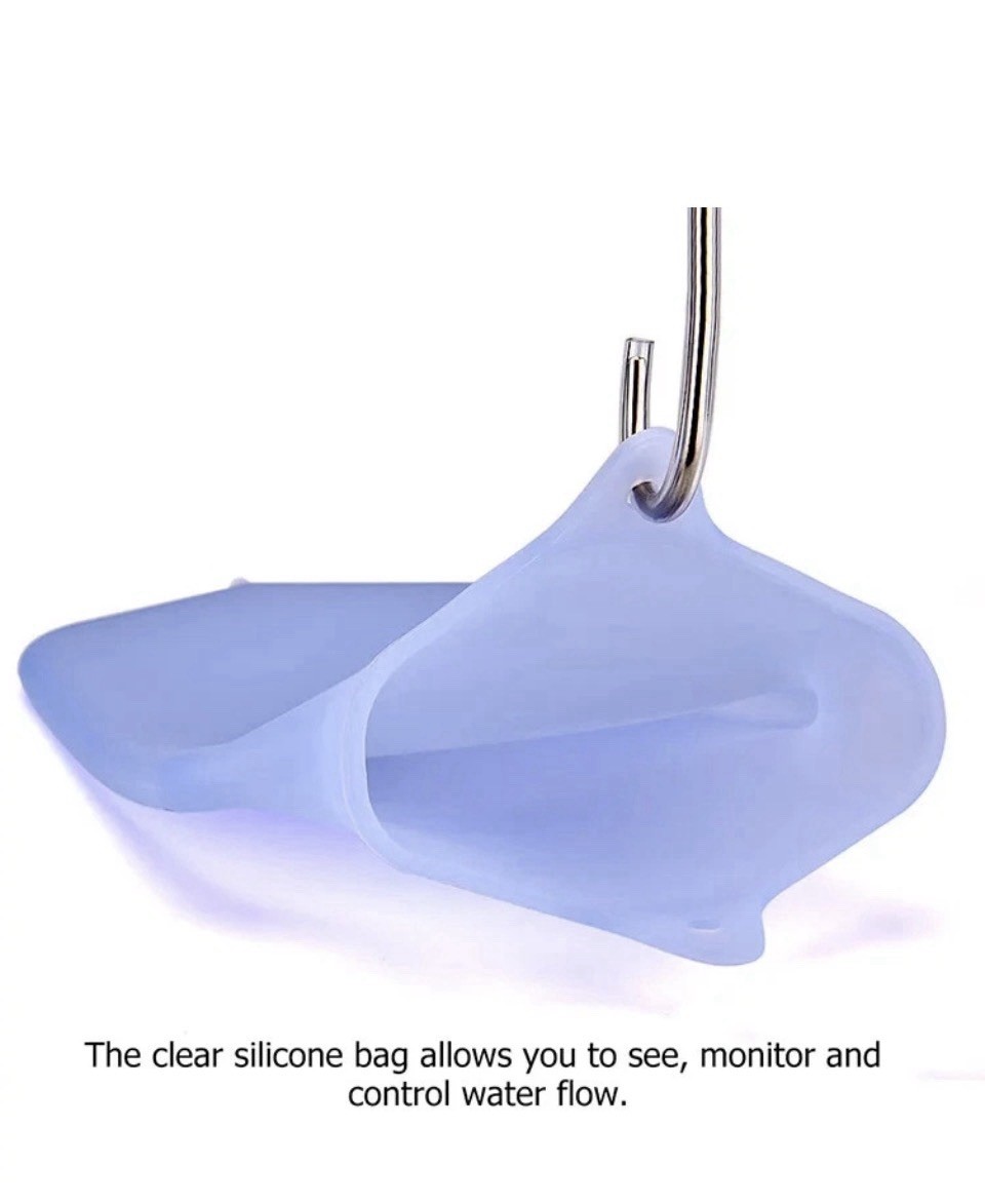 2L Reusable Silicone Water Bag Enema Kit Colonic Irrigation Cleanse Health Care