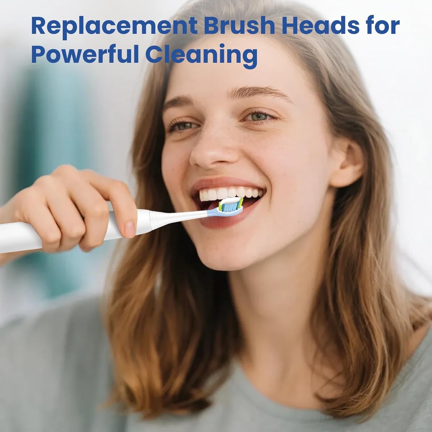 Replacement Toothbrush Heads Compatible with Phillips Sonicare Snap-on 16pc Pack