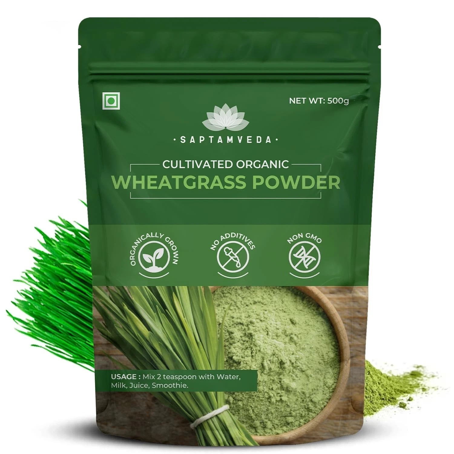 Saptamveda Wheatgrass Powder 500gm