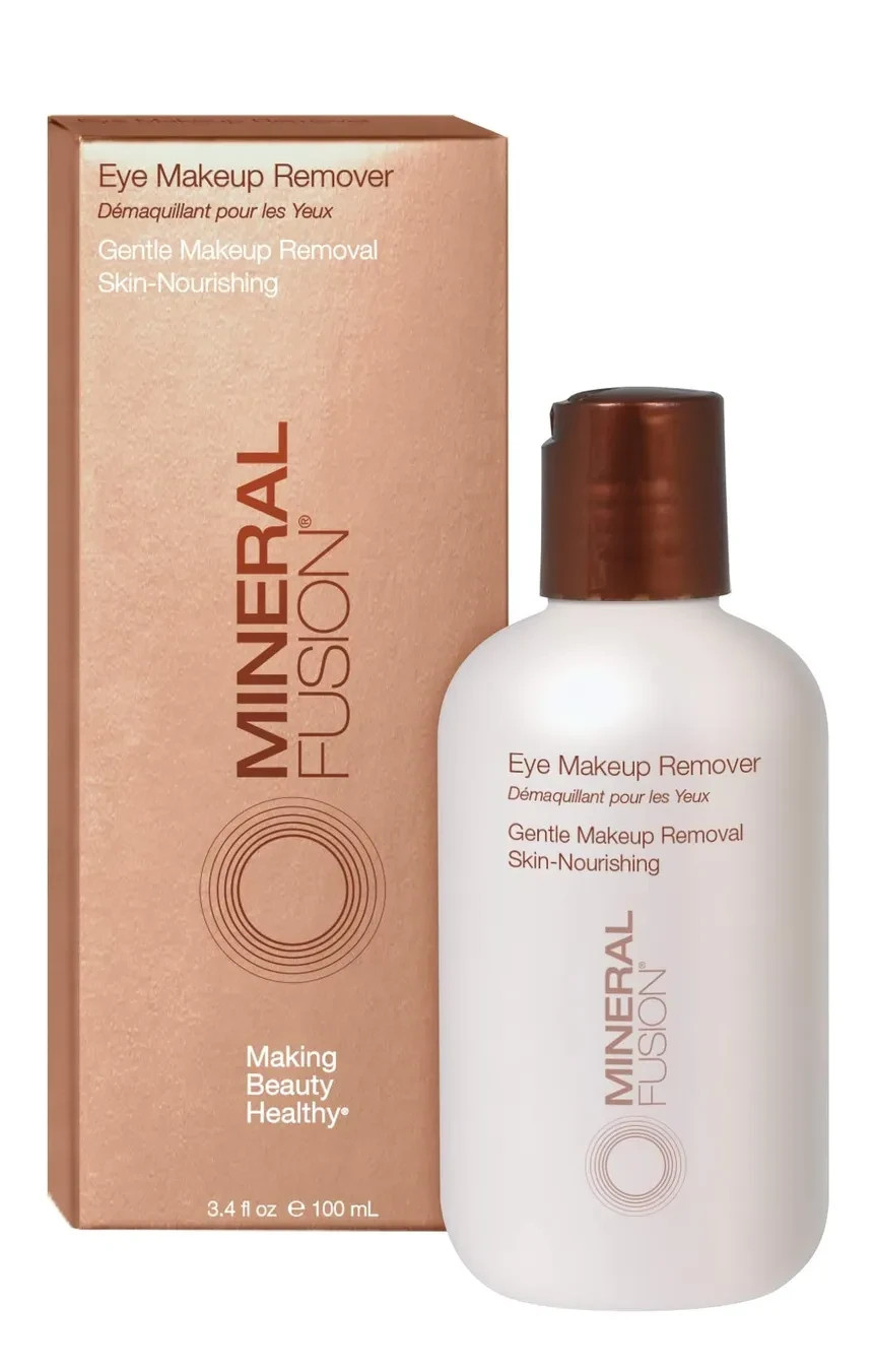 Mineral Fusion Eye Makeup Remover Naturally Gentle Skin Nourishing Gel 3.4 fl oz