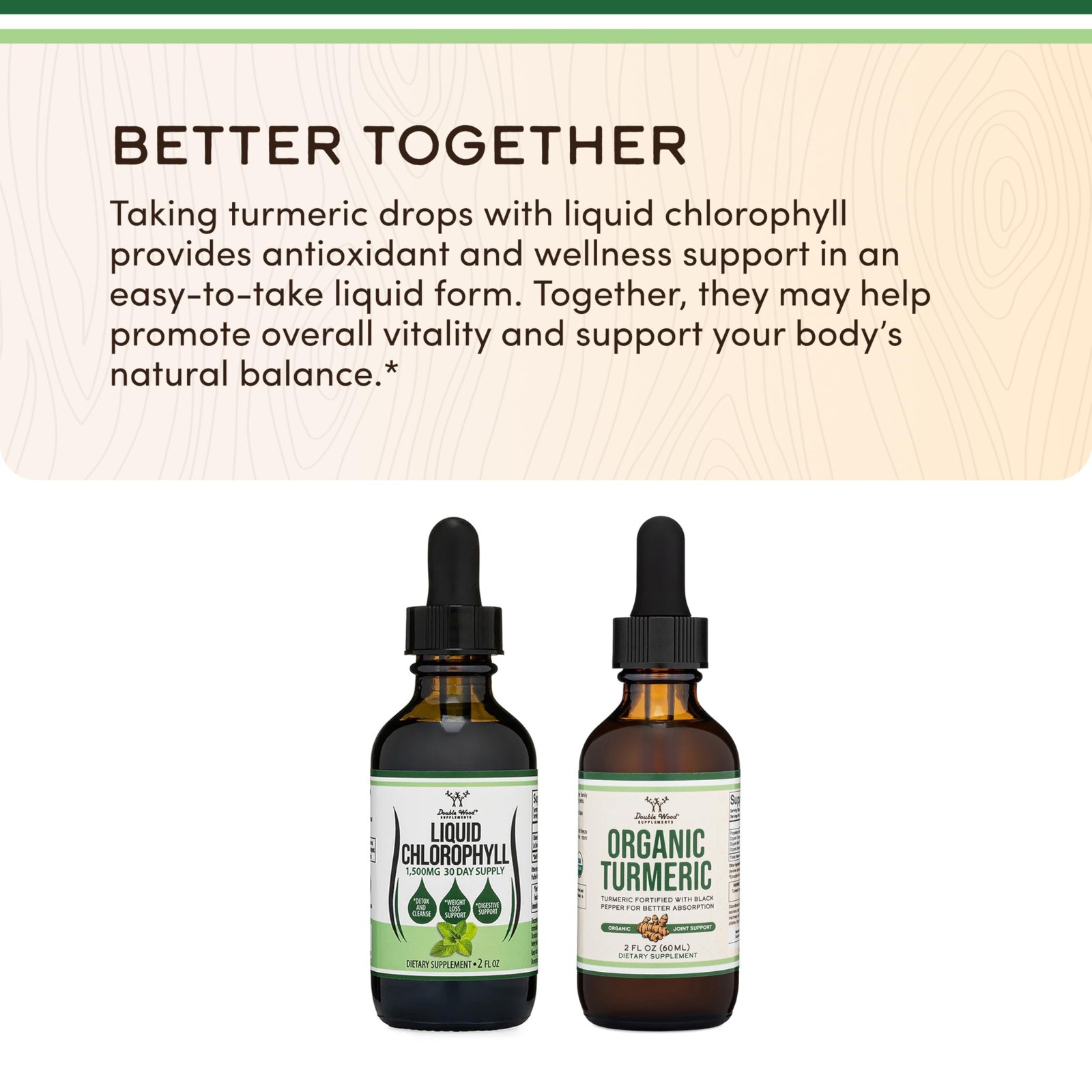 Chlorophyll Liquid Drops for Digestion, Gut Health, Energy & Detox – Vegan 2oz P