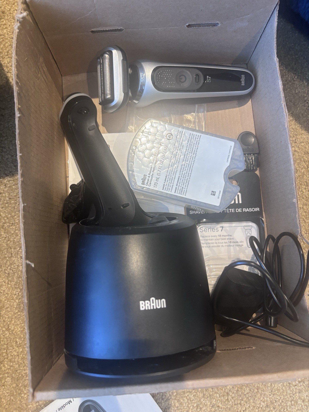 Braun 5434 Series 7 Electric Shaver – Silver