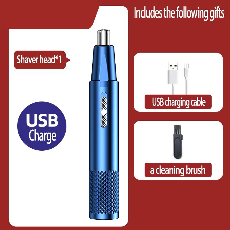 Nose Hair Trimmer USB Charging New High Quality Electric Portable Men Mini Nose