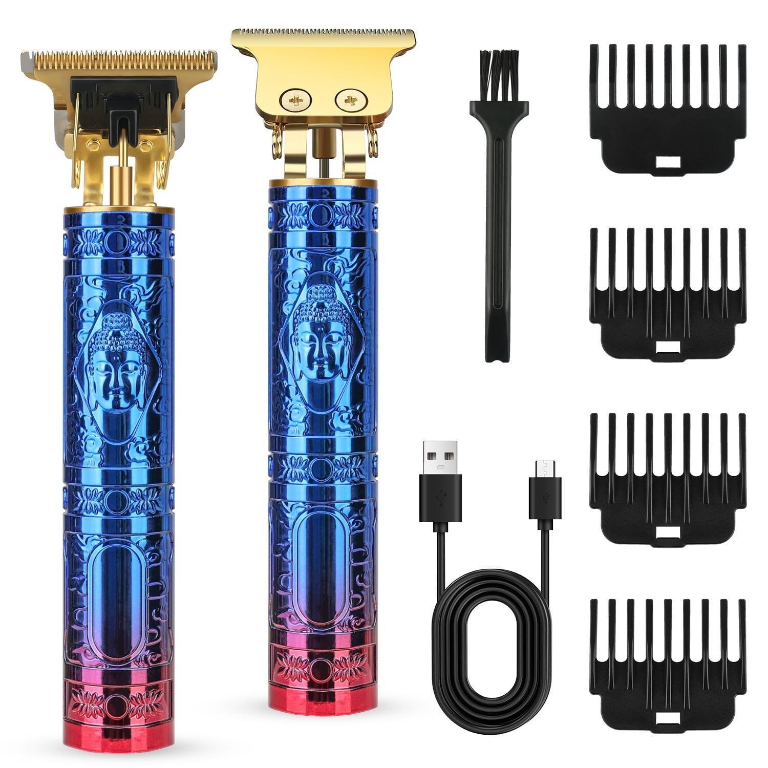 Professional Beard Trimmer Clipper Cordless Electric Shaver With USB Charging US