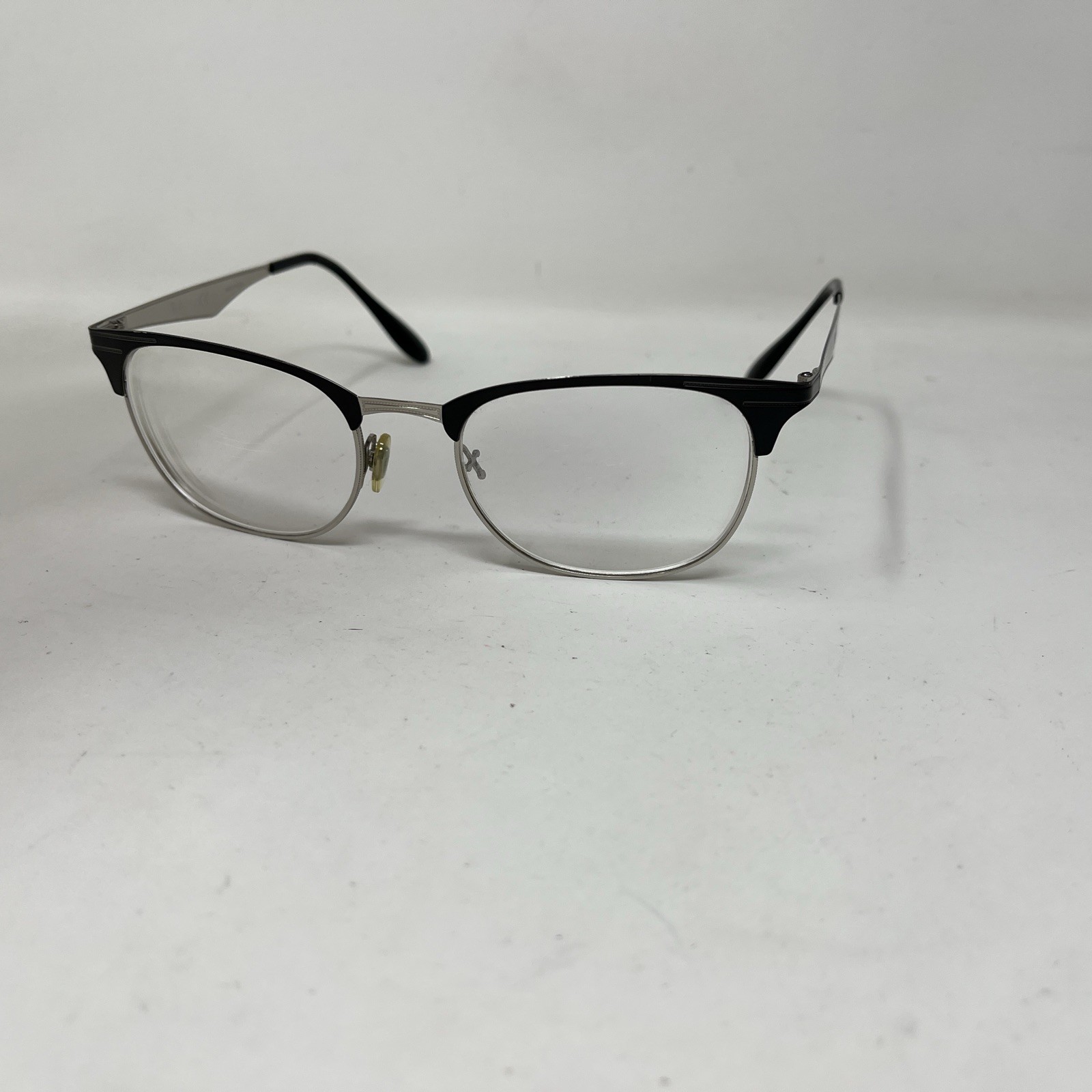 Ray Ban RB6346 2861 52-19-145 Black Silver Eyeglasses UM51