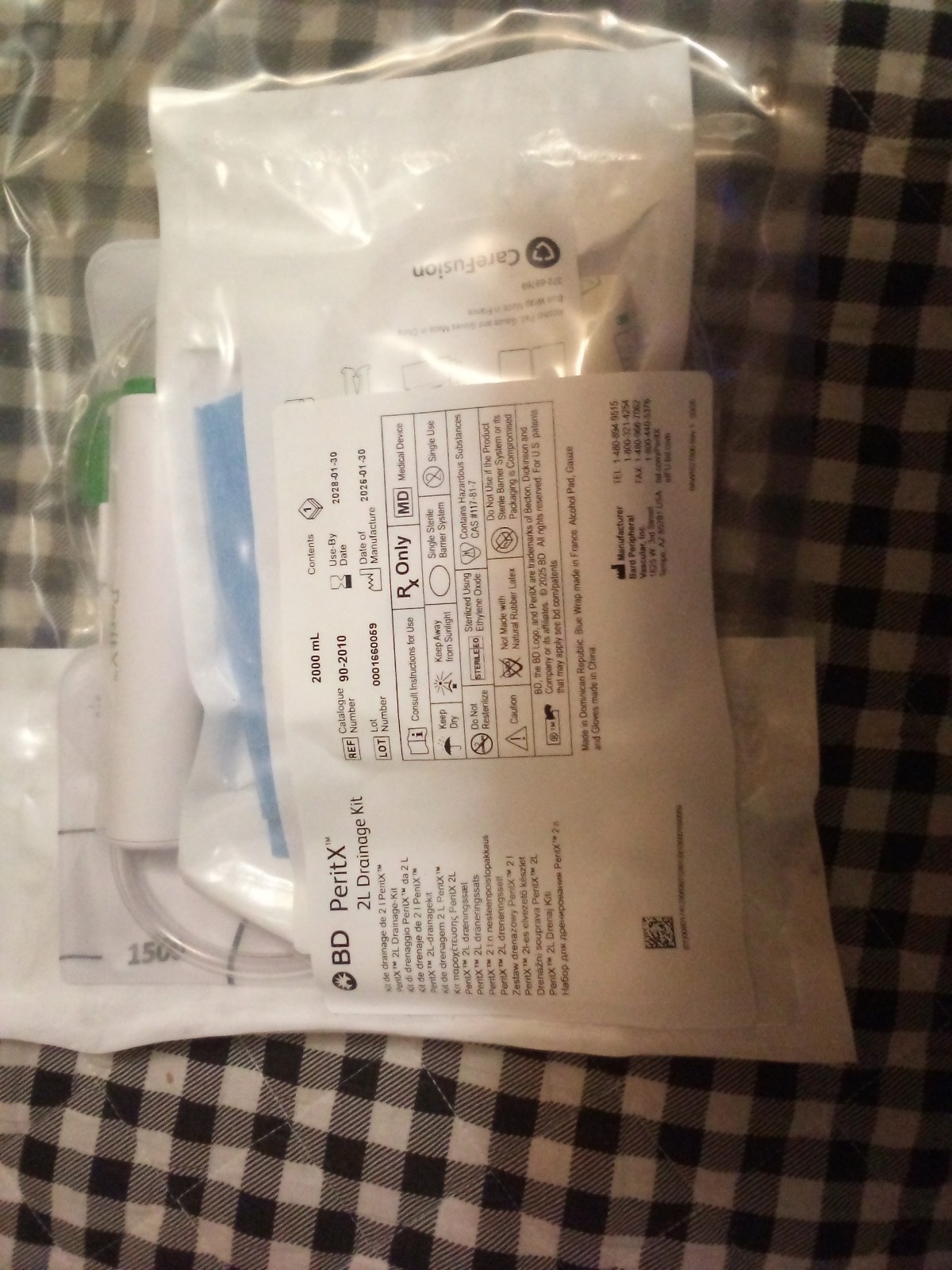 pluritX Drainage System Just Like Plurx Bottles Easy To Dispose Of Box Of 10