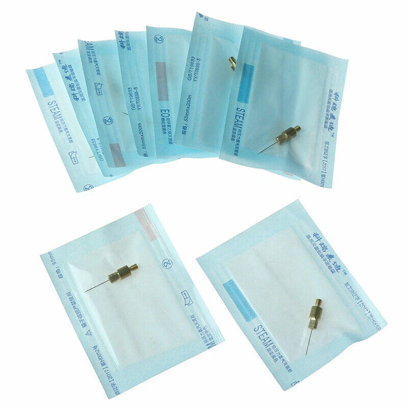 10 pcs Micro Copper Tips Pins Replacement Accessories for Laser Plasma Pens