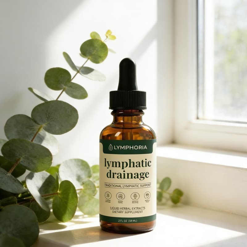 Bloat Relief – Lymphatic Drainage & Immune Support Lymphoria 59ml – Detox,