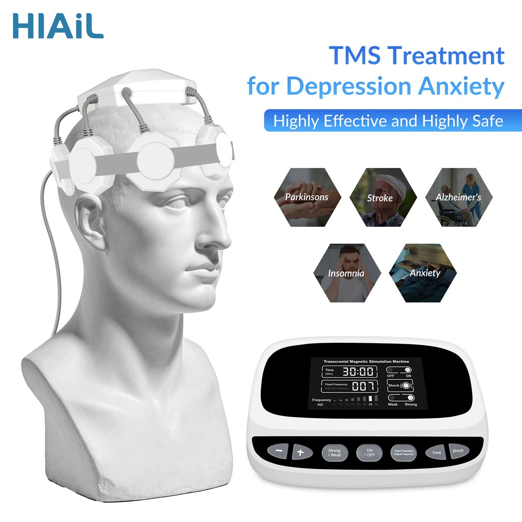 Transcranial Magnetic Brain Wellness Device for Depression Anxiety Recovery