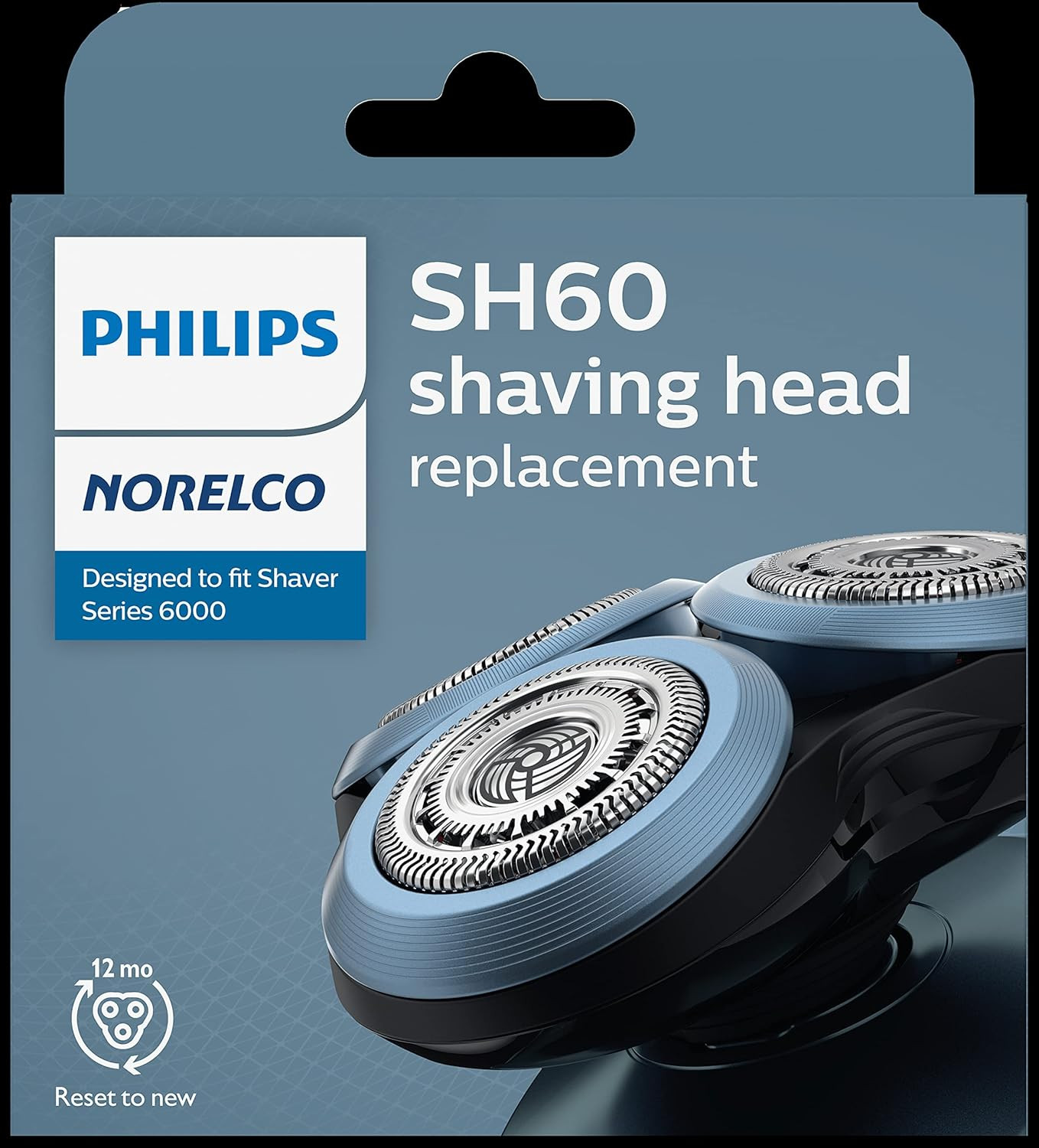 Philips Genuine SH60/72 Shaving Heads Compatible with Shaver Series 6000