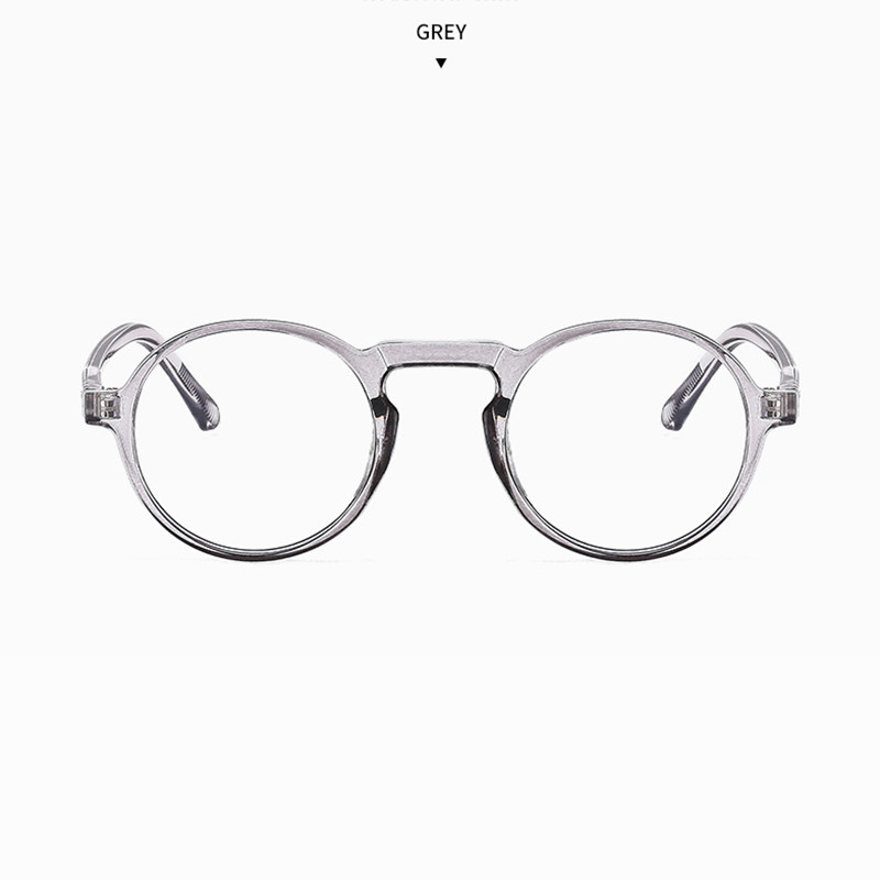 Men Women Round Blue Light Blocking Reading Glasses Clear Lens Classic Glasses