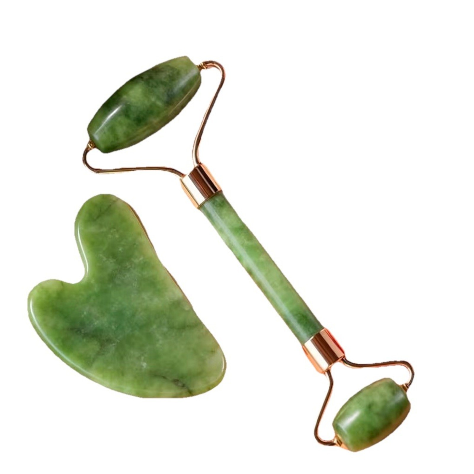 BAIMEI IcyMe Gua Sha & Jade Roller Facial Tools Face Roller and Gua Sha Set