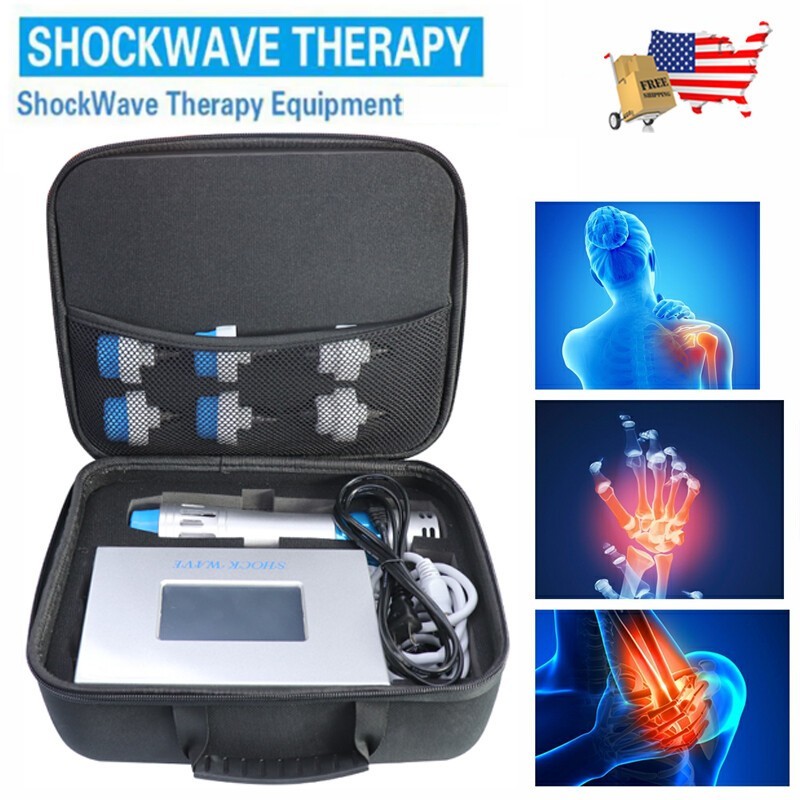 Pain Relief Shockwave Therapy Machine ED Treatment Physiotherapy Body Massager