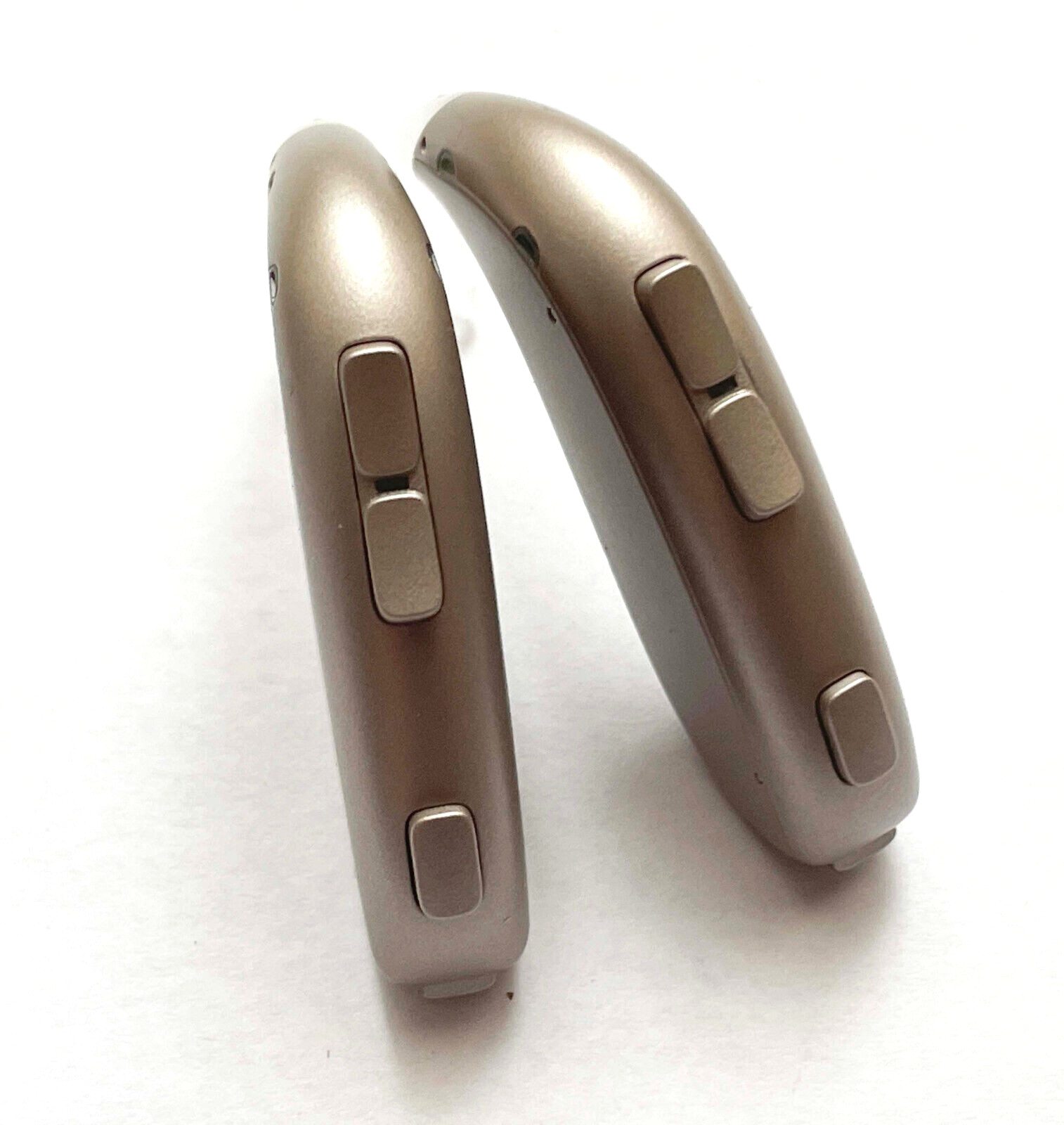 Used, Pair of Oticon Xceed 3UP behind the ear BTE Beige color – USA Shipping